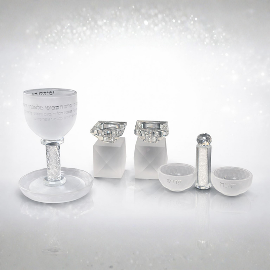 סט קידוש דגם קרח