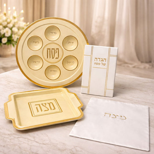 סט פסח גוון זהב